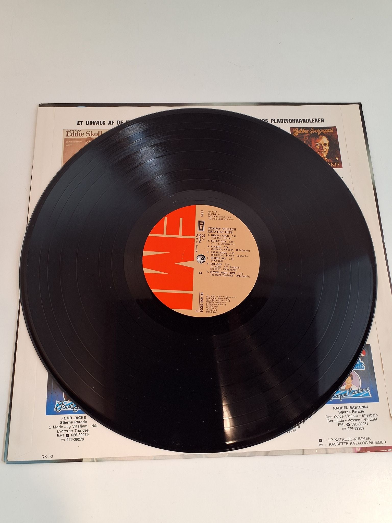 LP.Greatest hits med Tommy Seebach